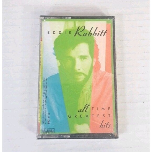Eddie Rabbitt All Time Greatest Hits 1991 NEW Sealed Cassette Tape Warner Bros - Picture 1 of 3